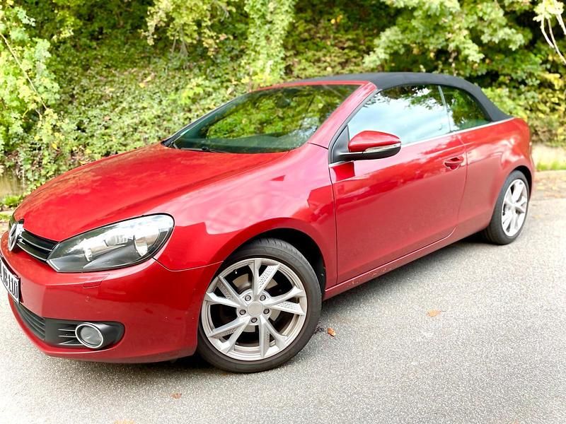 Gebraucht VW Golf Cabriolet 104 PS (76 kW) 2012 Rot Cabrio