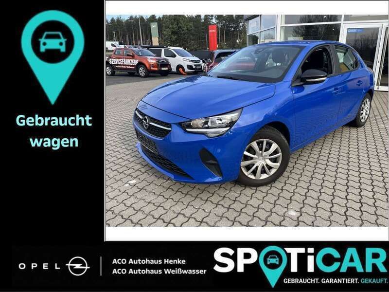 Perl blau metalic Gebraucht 2021 Opel Corsa Edition Kleinwagen | 12.450 € (Fairer Preis) - Bild 1/4