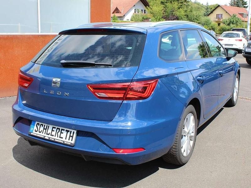 Gebraucht Seat Leon Style 125 PS (91 kW) 2018 Blau Kombi