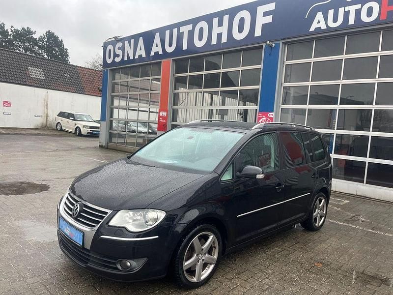 Gebraucht VW Touran Highline 170 PS (125 kW) 2007 Schwarz Van / Kleinbus