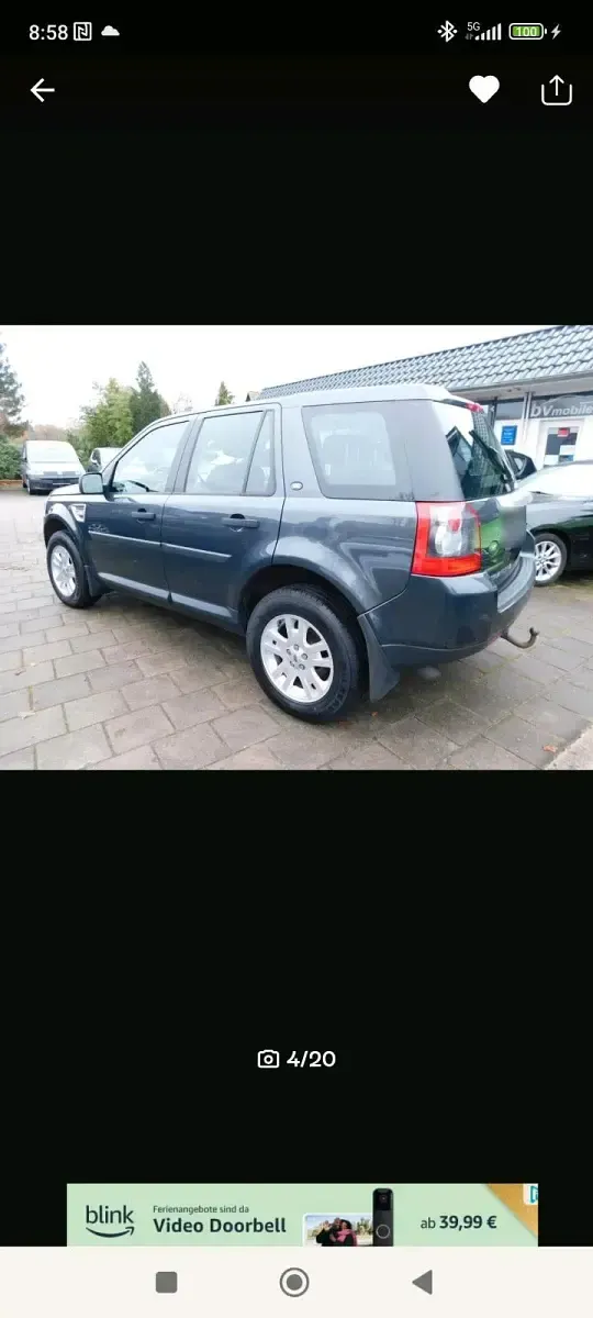 Gebraucht Land Rover Freelander 2 152 PS (111 kW) 2009 Grau SUV