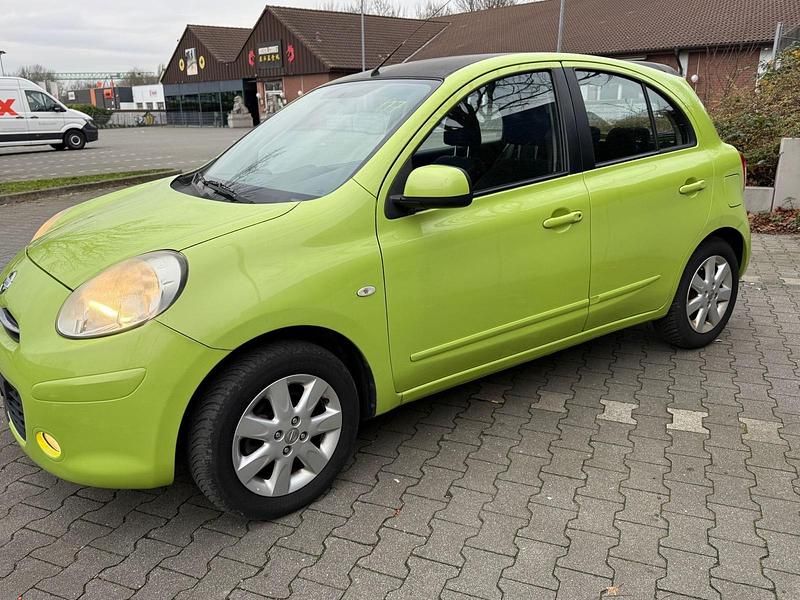 Grün Gebraucht 2013 Nissan Micra Kleinwagen | 2.300 € (Guter Preis) - Bild 1/4