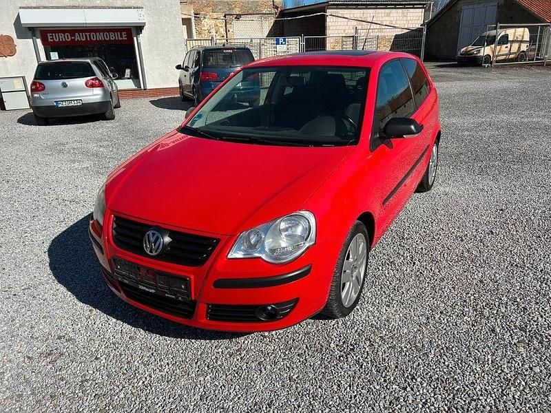Gebraucht VW Polo Edition 69 PS (50 kW) 2007 Rot Kleinwagen