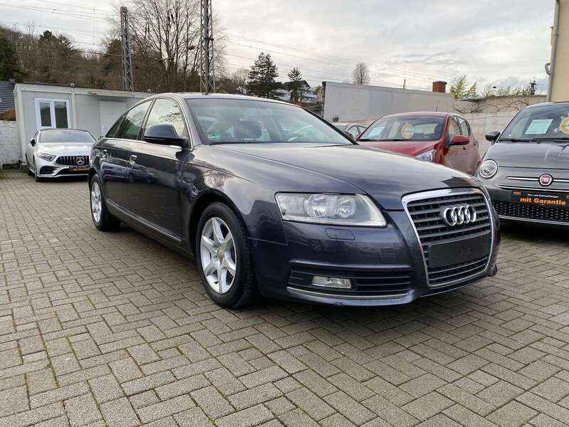 Austerngrau metallic Gebraucht 2009 Audi A6 Limousine | 6.199 € (Fairer Preis) - Bild 1/4