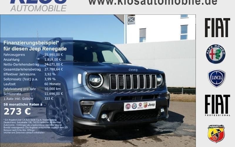 Blau Gebraucht 2024 Jeep Renegade SUV | 25.990 € (Fairer Preis) - Bild 1/4