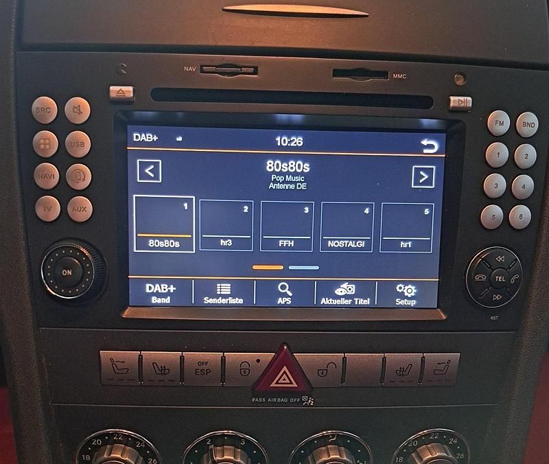 Gebraucht Mercedes SLK200 163 PS (119 kW) 2005 Schwarz Cabrio