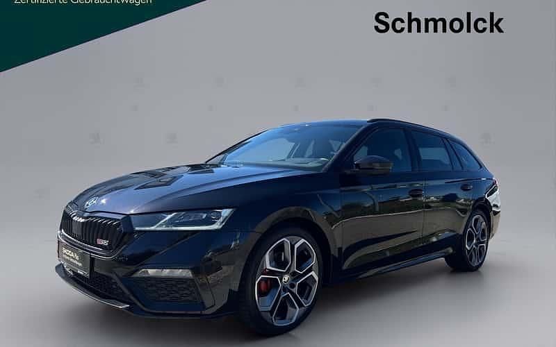 Schwarz Gebraucht 2022 Skoda Octavia RS Kombi | 30.690 € (Etwas zu teuer) - Bild 1/4