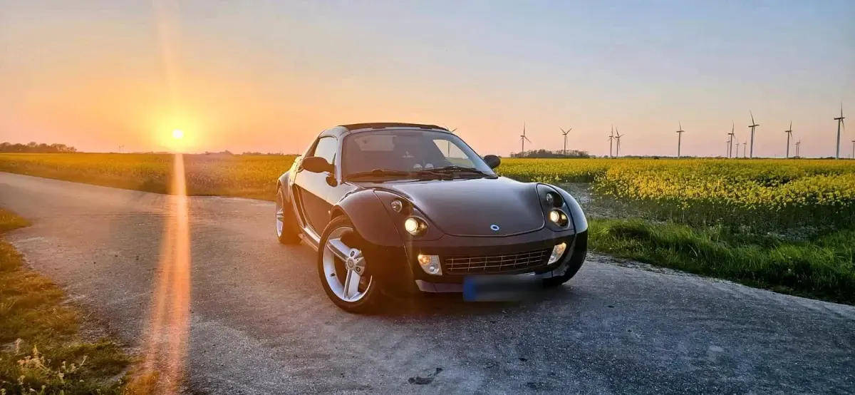 Gebraucht Smart Roadster 82 PS (60 kW) 2005 Schwarz Cabrio