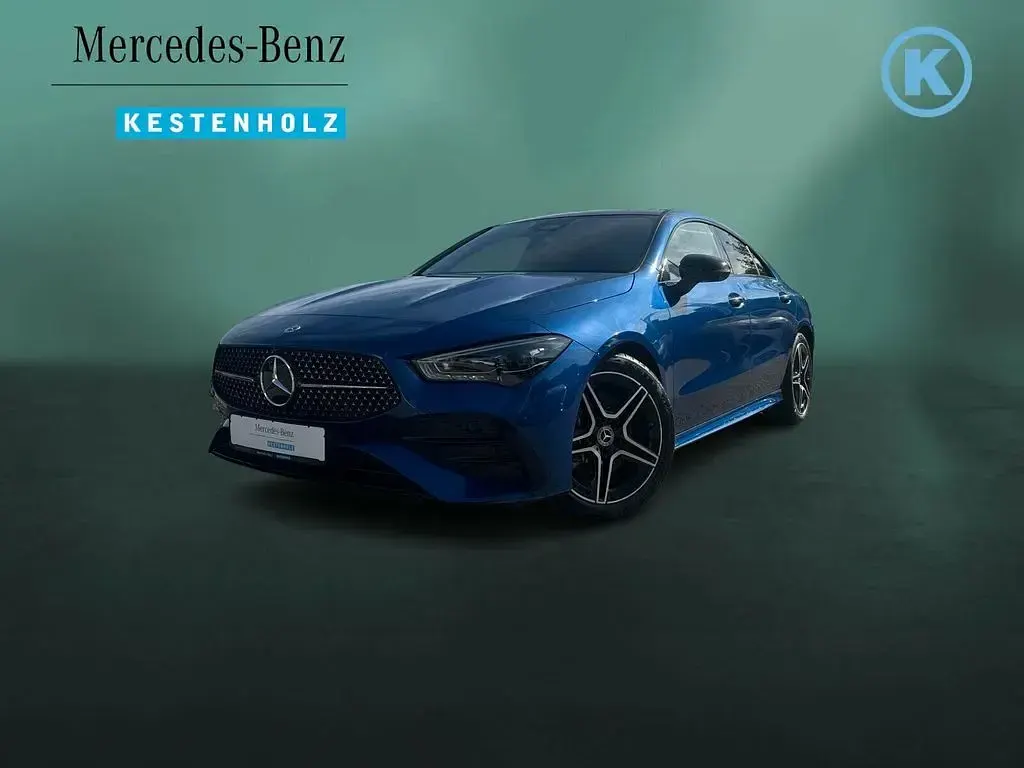 Gebraucht Mercedes CLA200 AMG line 163 PS (119 kW) 2024 Lack spektralblau Coupé