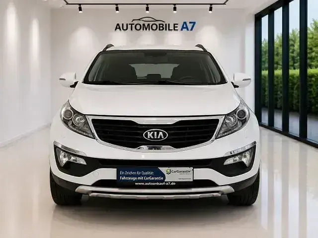 Gebraucht Kia Sportage Spirit 116 PS (85 kW) 2012 Weiß SUV