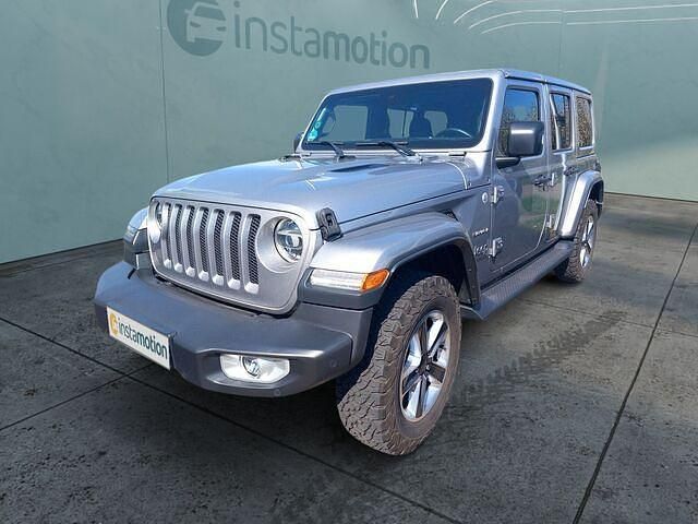 Gebraucht Jeep Wrangler Sahara 272 PS (200 kW) 2021 Silber SUV