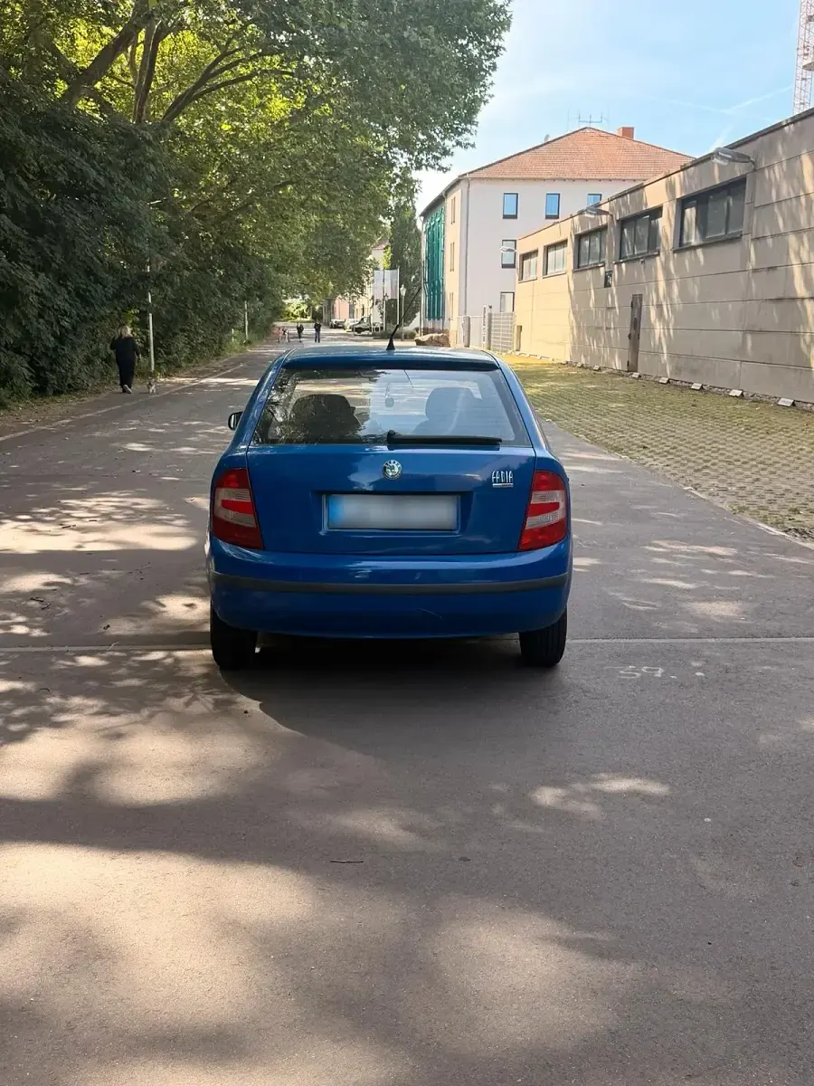Gebraucht Skoda Fabia 55 PS (40 kW) 2005 Blau Kleinwagen