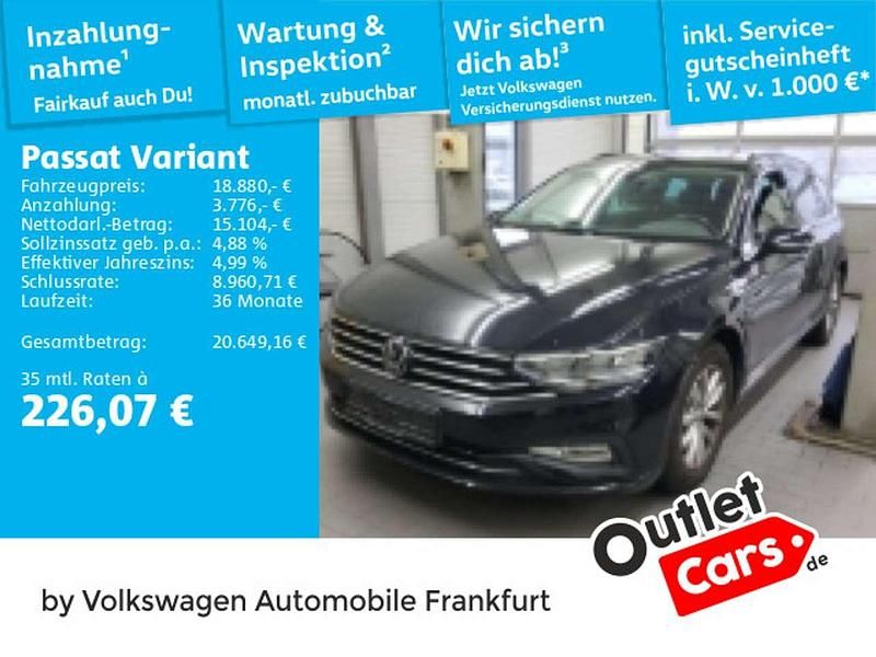 Deep black perleffekt Gebraucht 2020 VW Passat Business Kombi | 18.880 € (Guter Preis) - Bild 1/1