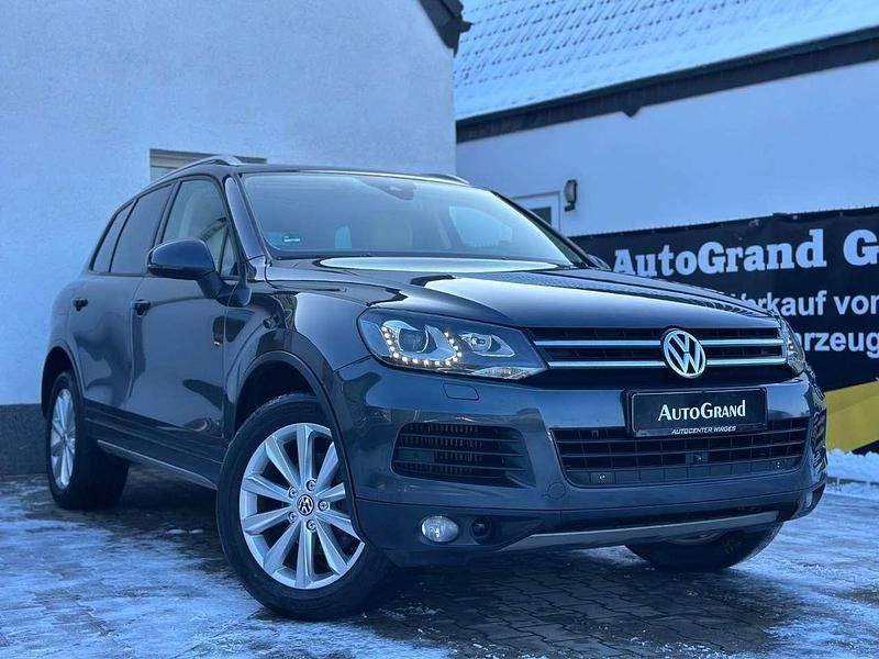 Dark flint gray metallic Gebraucht 2012 VW Touareg Exclusive SUV | 11.999 € (Superpreis) - Bild 1/4