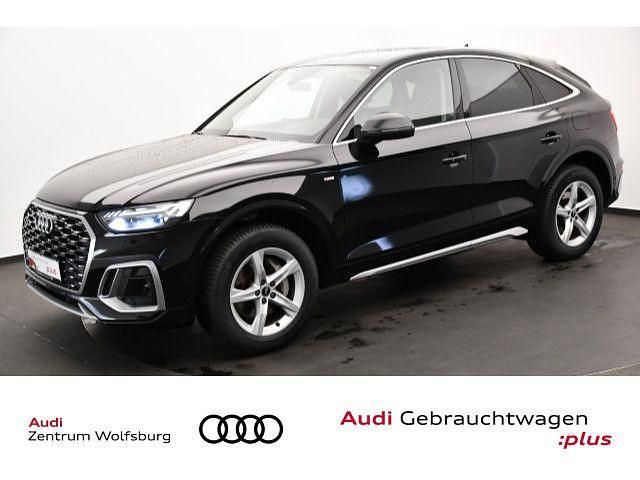 Mythosschwarz metallic (metallic) Gebraucht 2022 Audi Q5 Sportback Ambiente SUV | 36.180 € (Guter Preis) - Bild 1/4