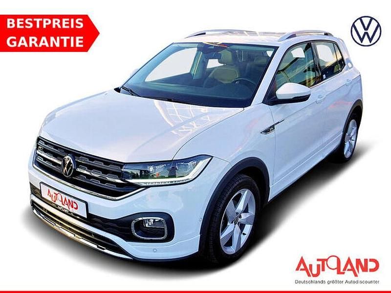 Weiß Gebraucht 2021 VW T-Cross R-line SUV | 21.950 € (Fairer Preis) - Bild 1/4
