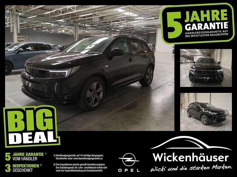 Lackierung schwarz perla nera/metallic k (metallic) Gebraucht 2024 Opel Grandland X GS Line SUV | 23.490 € (Fairer Preis) - Bild 1/4
