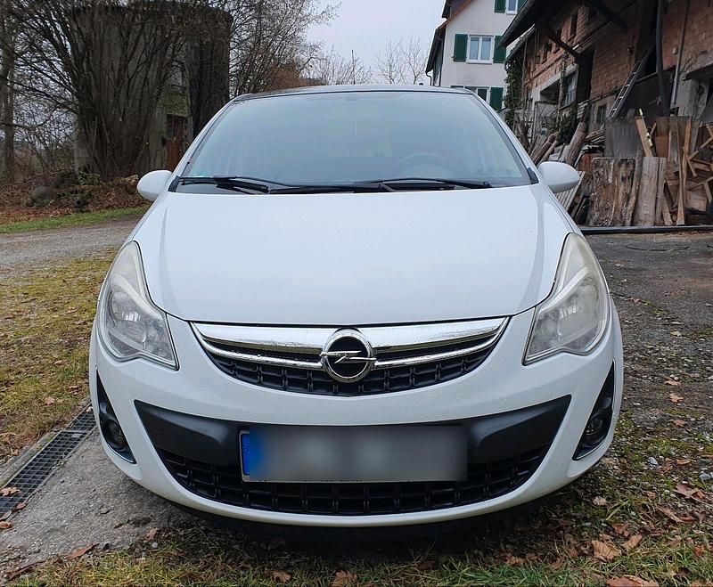 Gebraucht Opel Corsa 90 PS (66 kW) 2011 Weiß Kleinwagen