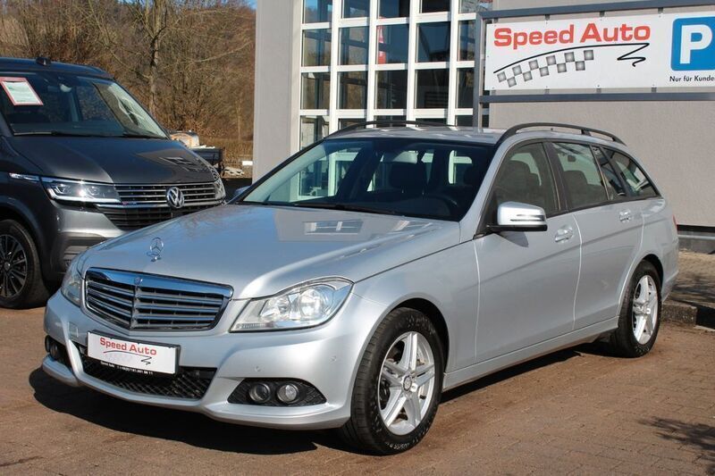 Silber Gebraucht 2014 Mercedes C220 Kombi | 8.990 € (Guter Preis) - Bild 1/4