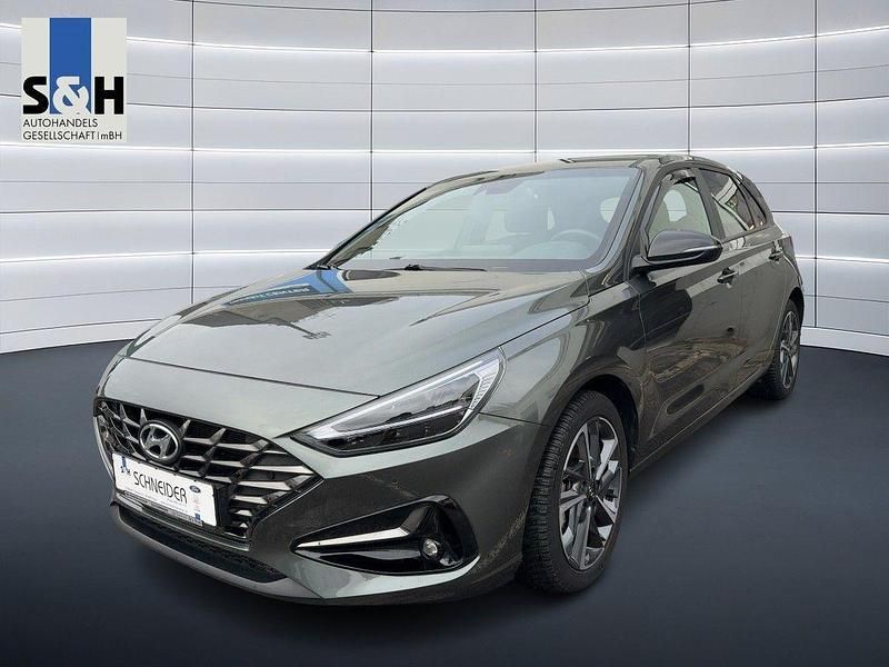 Grau) (grau Gebraucht 2023 Hyundai i30 GO! Limousine | 15.490 € (Superpreis) - Bild 1/4