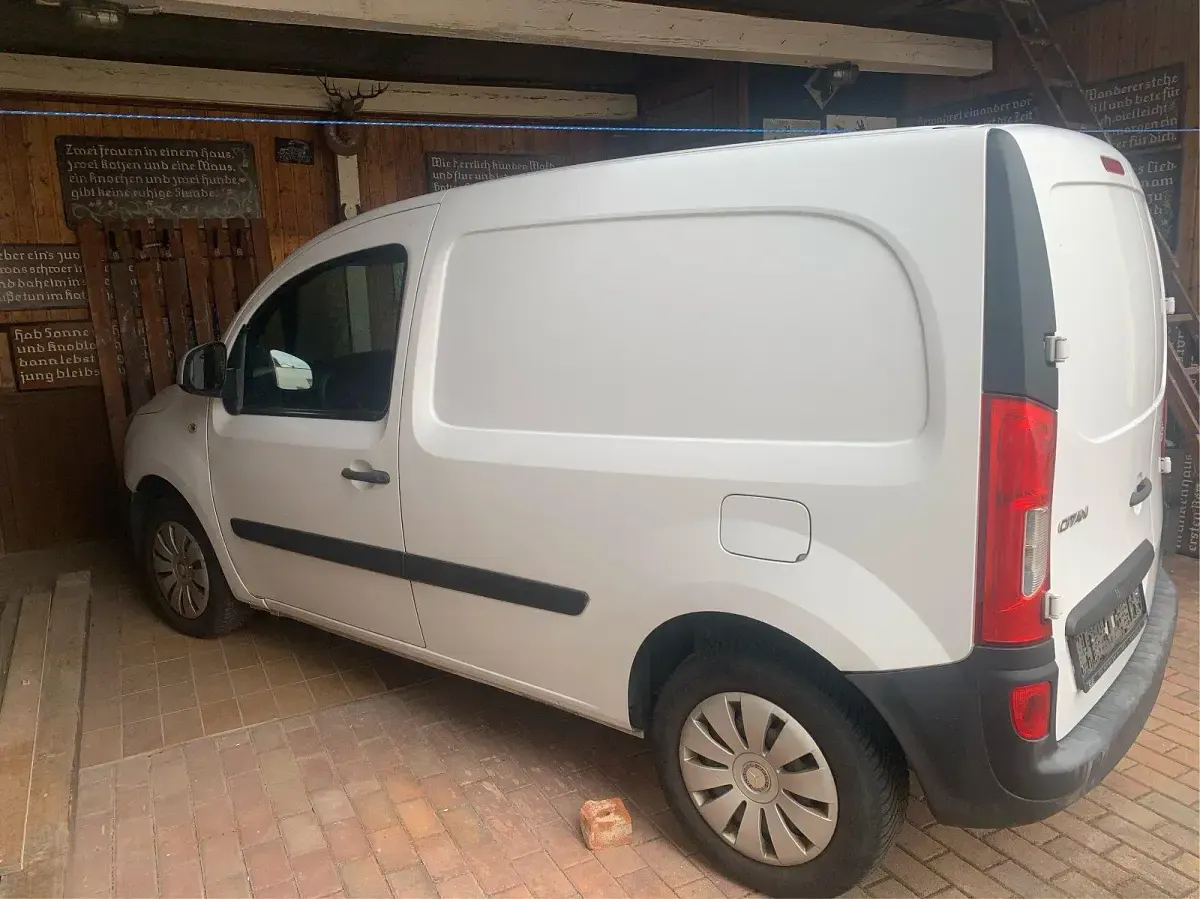 Gebraucht Mercedes Citan 109 90 PS (66 kW) 2015 Weiß Van / Kleinbus