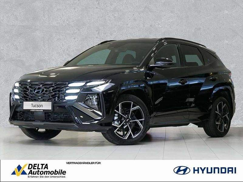 Abyss black metallic Neu 2025 Hyundai Tucson N Line SUV | 38.580 € (Guter Preis) - Bild 1/4