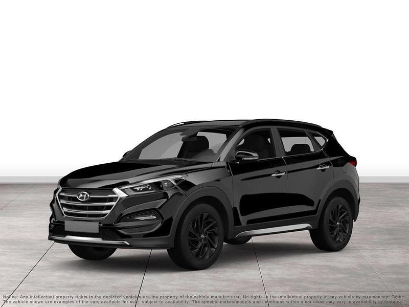 Phantom black / mic (metallic) Gebraucht 2020 Hyundai Tucson Premium SUV | 21.950 € (Fairer Preis) - Bild 1/4
