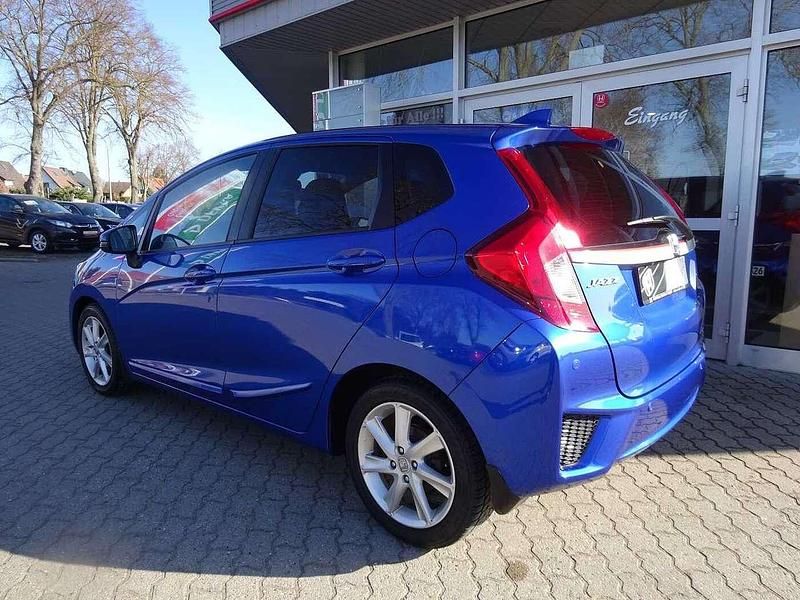 Gebraucht Honda Jazz Elegance 102 PS (75 kW) 2016 Brilliant sporty blue Kleinwagen