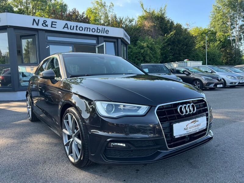 Braun Gebraucht 2015 Audi A3 Sportback S-Line Limousine | 9.990 € (Guter Preis) - Bild 1/4