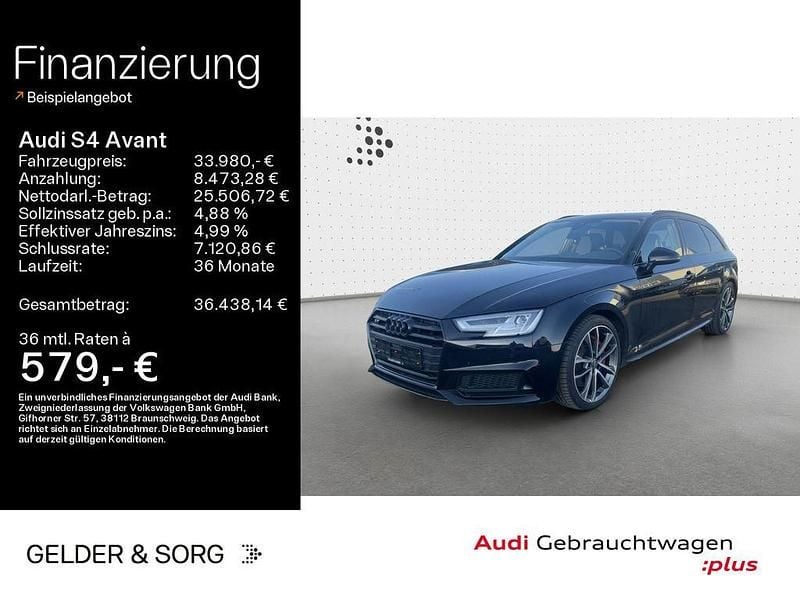 Gebraucht Audi S4 Design 354 PS (260 kW) 2018 Brillantschwarz Kombi