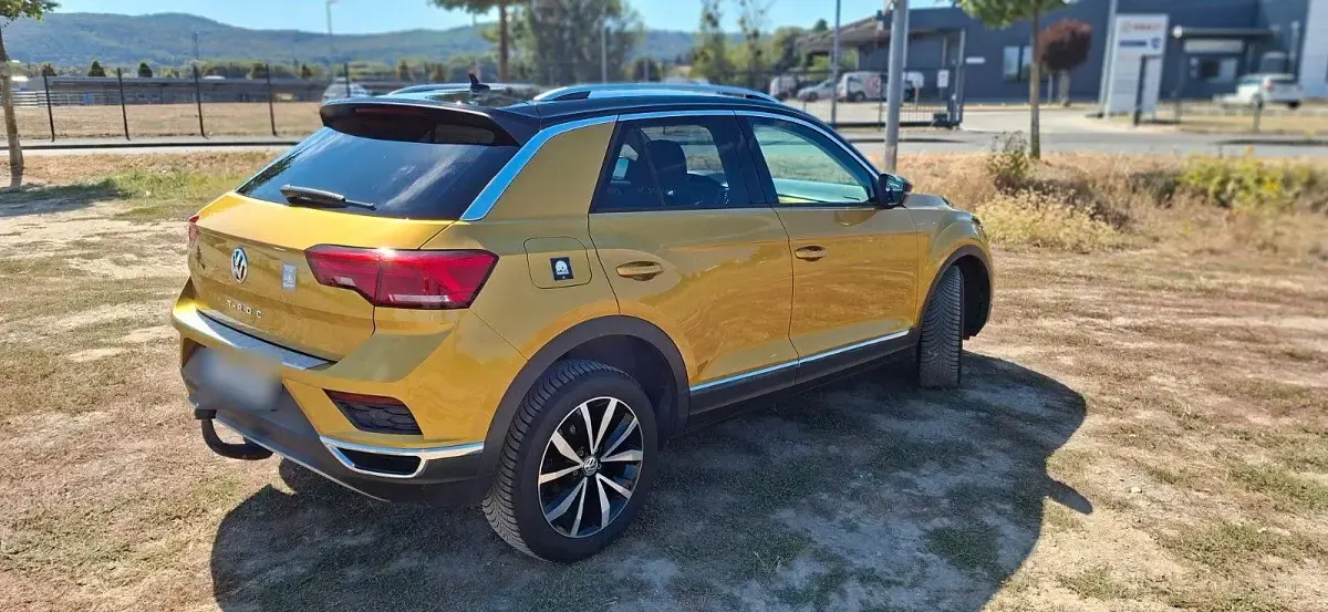 Gebraucht VW T-Roc Style 150 PS (110 kW) 2018 Gelb SUV