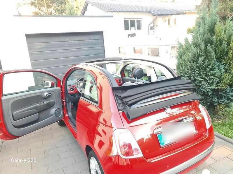 Rot Gebraucht 2011 Fiat 500C Cabrio | 5.900 € (Etwas zu teuer) - Bild 1/4