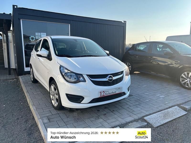 Gebraucht Opel Karl Edition 75 PS (55 kW) 2017 Schneeweiss/summitwhite/arctic Kleinwagen