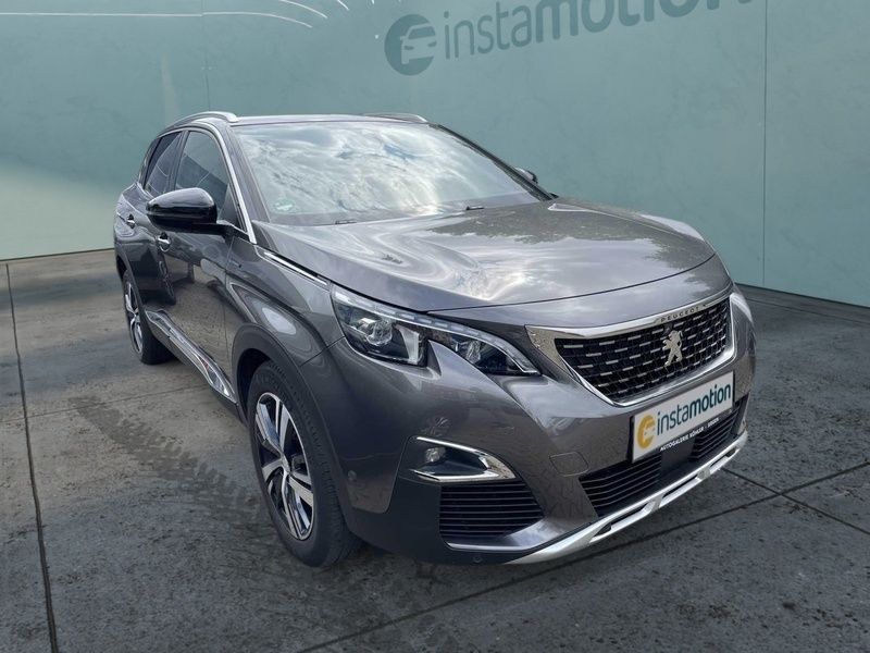Grau Gebraucht 2020 Peugeot 3008 Allure GT-Line SUV | 27.979 € (Teuer) - Bild 1/4