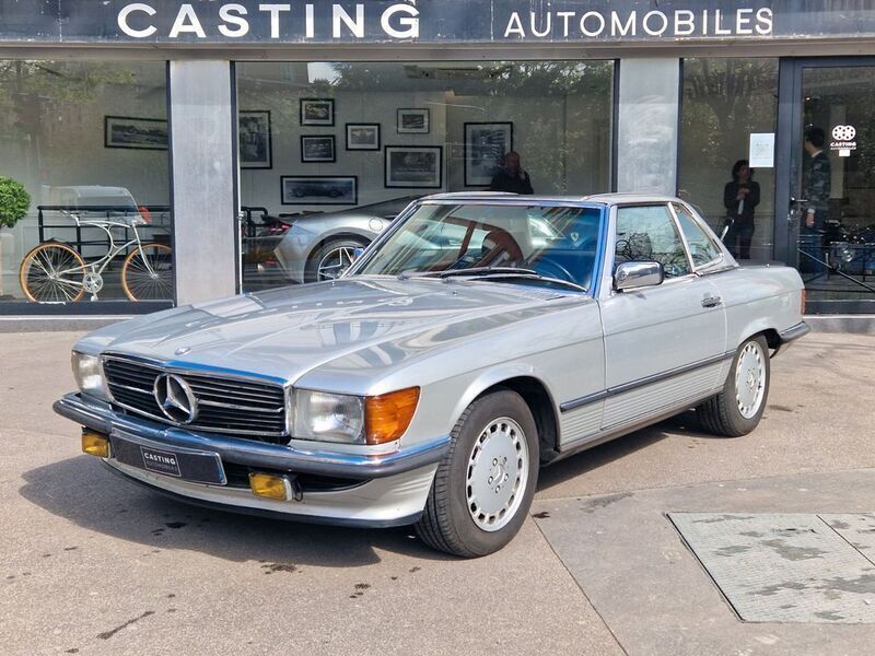 Gebraucht Mercedes SL500 1987 Silber Cabrio