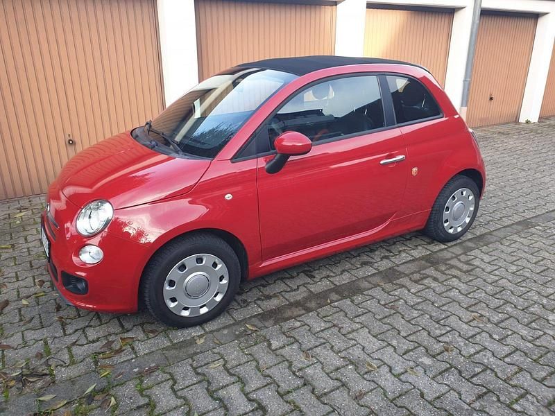 Rot Gebraucht 2014 Fiat 500 Sport Cabrio | 5.900 € (Superpreis) - Bild 1/4