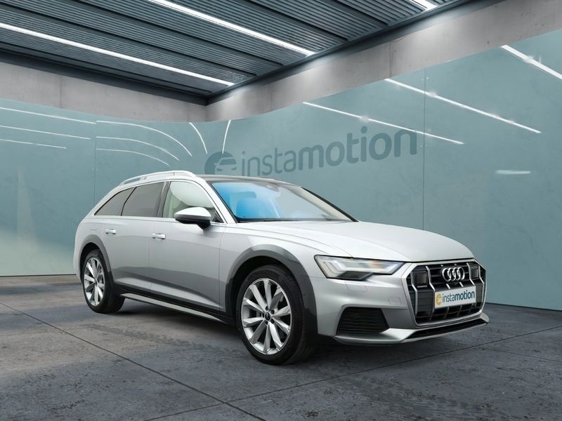 Silber Gebraucht 2022 Audi A6 Allroad Sport Kombi | 52.099 € (Teuer) - Bild 1/4