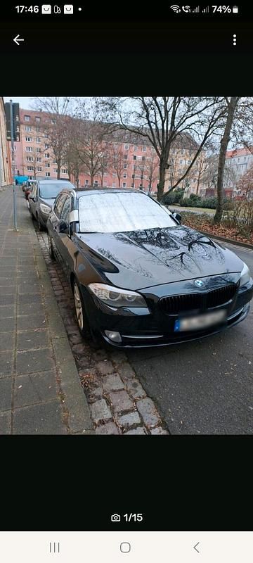 Schwarz Gebraucht 2012 BMW 530 M Sport Kombi | 8.800 € (Superpreis) - Bild 1/4