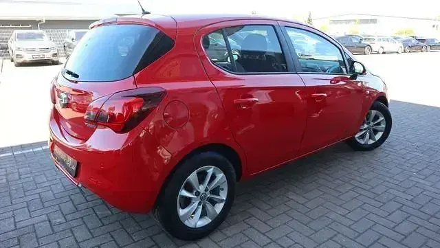 Gebraucht Opel Corsa drive 101 PS (74 kW) 2016 Rot Kleinwagen