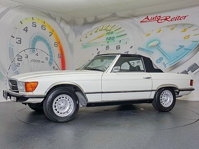 Gebraucht Mercedes SL450 218 PS (160 kW) 1973 Weiß Cabrio