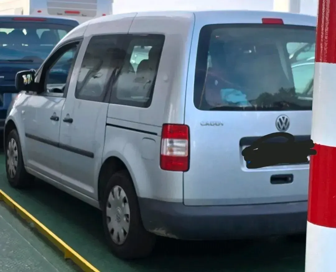 Gebraucht VW Caddy 102 PS (75 kW) 2005 Silber Van / Kleinbus