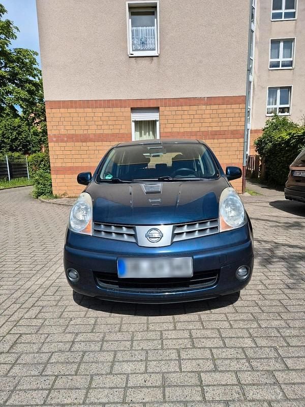 Second-hand Nissan Note 87 CP (63 kW) 2008 Albastru Hatchback