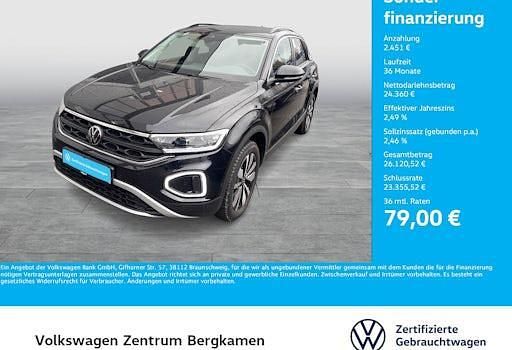 Gebraucht VW T-Roc Goal 150 PS (110 kW) 2025 Schwarz SUV