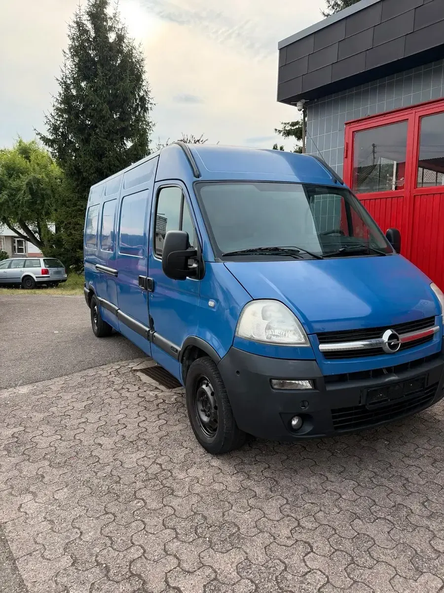 Gebraucht Opel Movano 119 PS (87 kW) 2007 Blau Van / Kleinbus