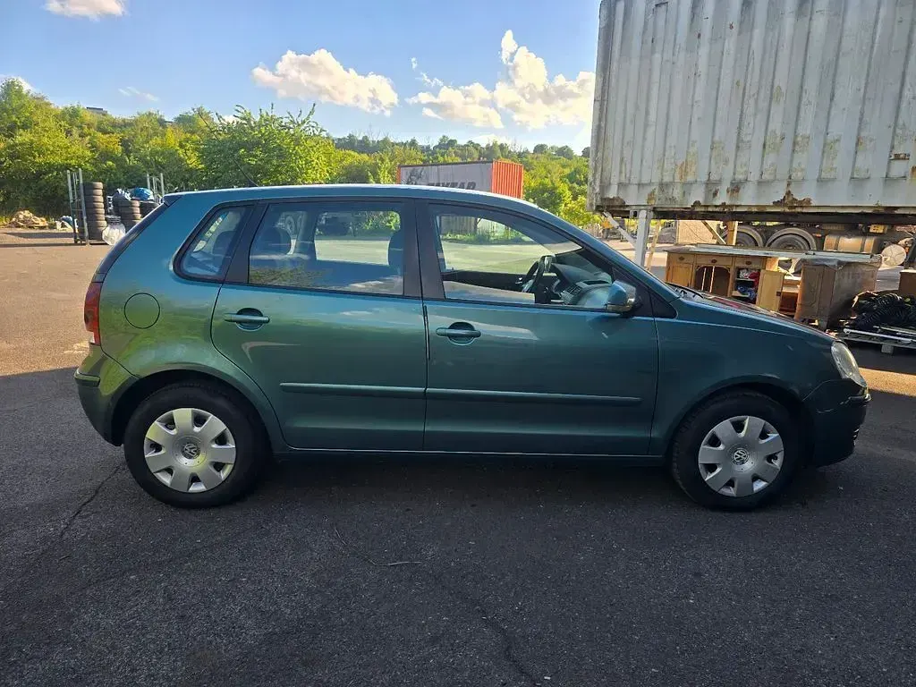 Gebraucht VW Polo 54 PS (39 kW) 2007 Grün Kleinwagen