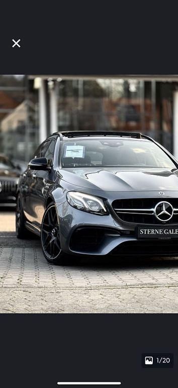 Grau Gebraucht 2019 Mercedes E63S AMG AMG Limousine | 67.800 € (Teuer) - Bild 1/4