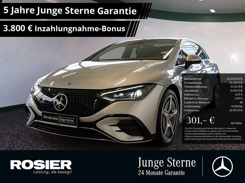 Silber / hightechsilber Gebraucht 2023 Mercedes EQE350 Premium Limousine | 45.611 € (Fairer Preis) - Bild 1/4