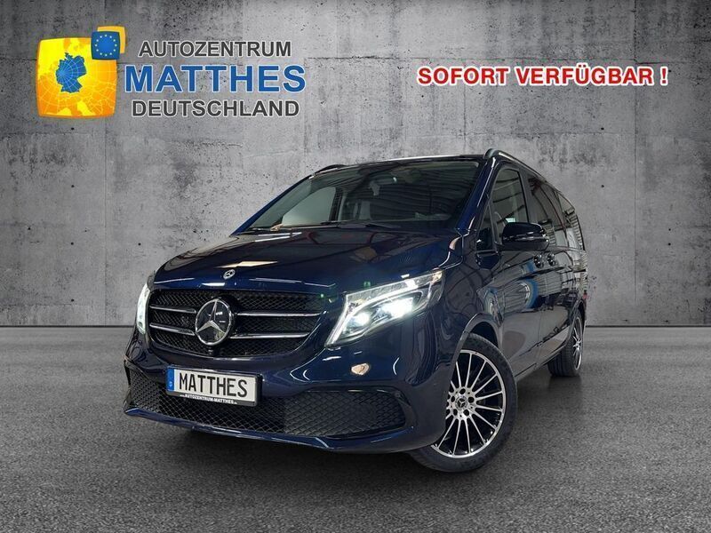 Blau Gebraucht 2021 Mercedes V250 Avantgarde Van / Kleinbus | 62.509 € (Teuer) - Bild 1/4