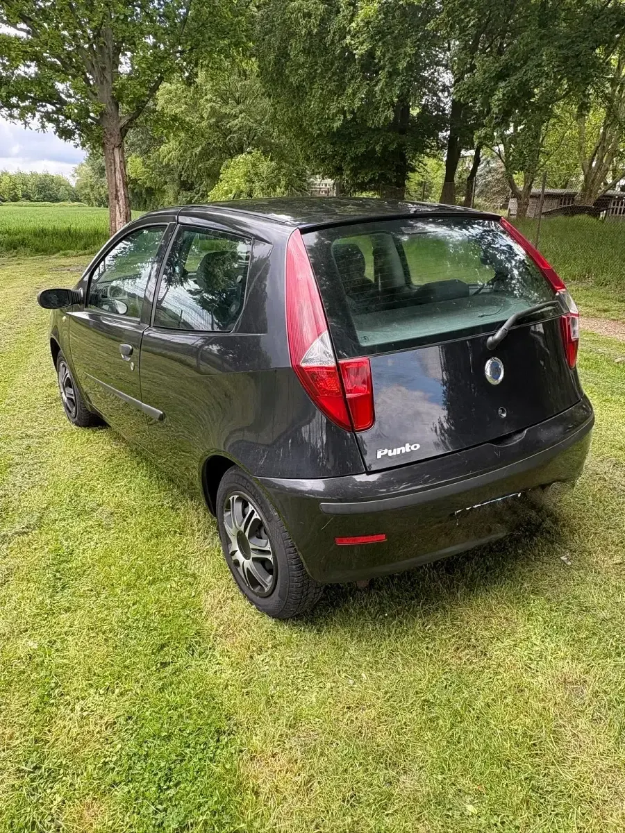 Gebraucht Fiat Punto 68 PS (50 kW) 2004 Schwarz Kleinwagen