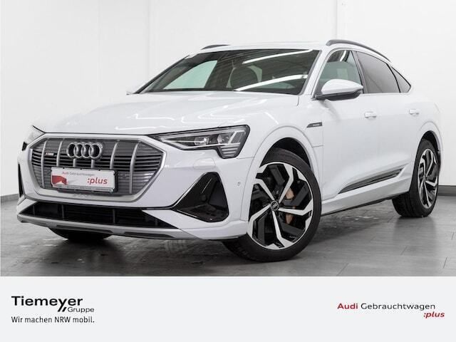 Gletscherweiß metallic Gebraucht 2023 Audi e-tron Sportback S-Line SUV | 33.480 € (Fairer Preis) - Bild 1/4
